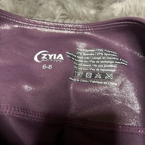 Zyia Active Purple Leggings